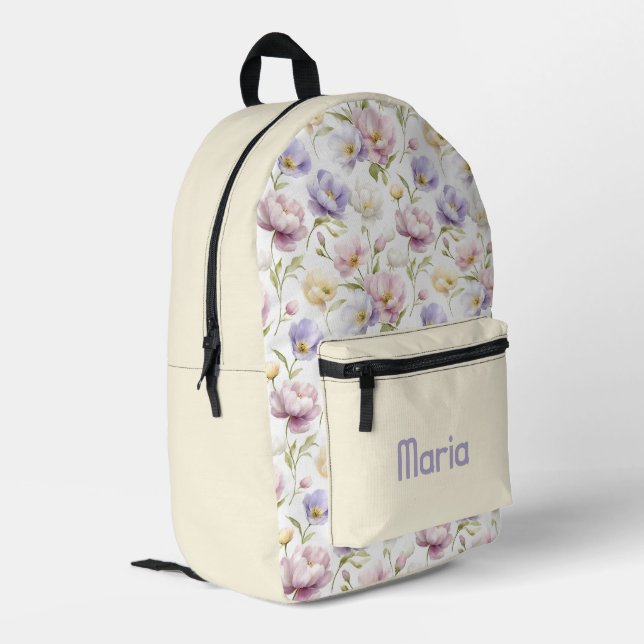 Mochila Impresa Bonito Colorosa Girona Floral (Esquina izquierda trasera)