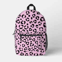 Mochila Impresa Bonito en Impresión de Animal Rosa