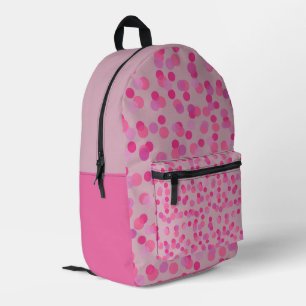 Mochila Impresa bonitos lunares rosas