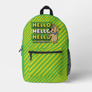 Mochila Impresa Boo-Boo Bear Hola Hola Desde Jellystone