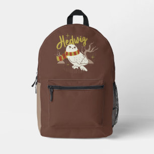Mochila Impresa Bosque Dibujado Hedwig Caprichoso