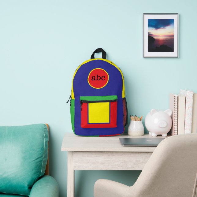 Mochila Impresa "Bright Start" Primary School Bag/Custom Monogram (in situ)