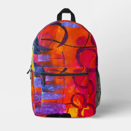 Mochila Impresa "Brillo de la Tierra"