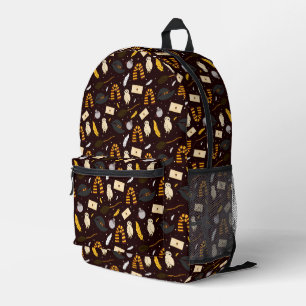 Mochila Impresa Brujas, Asistentes y Patrón Mágico