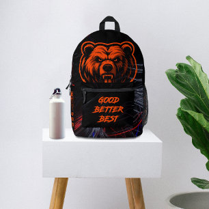 Mochila Impresa Bueno Mejor Óptimo Nunca Dejes Que Descanse