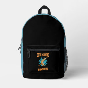 Mochila Impresa Buenos días Sunshine Pterodactyl Dino