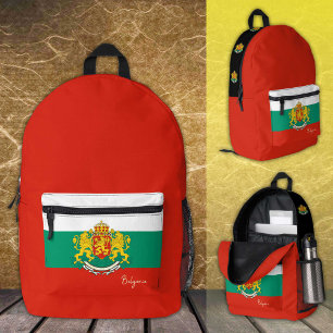 Mochila Impresa Bulgaria, mochila, bandera búlgara / patriota
