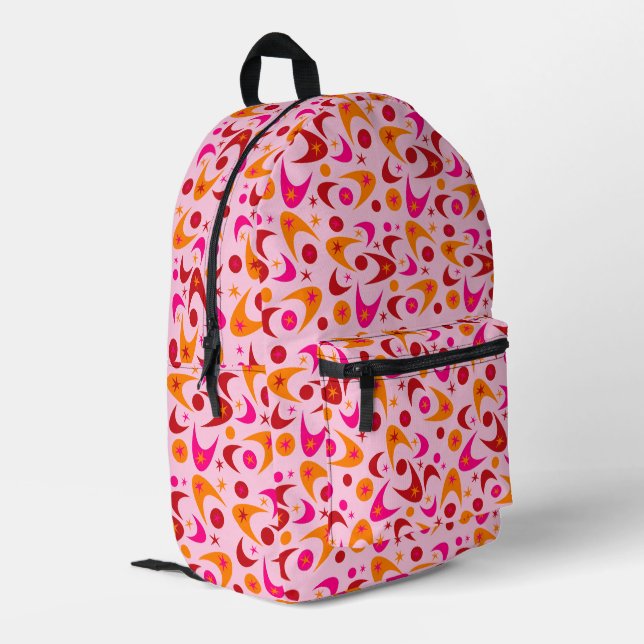 Mochila Impresa Bumeranes Retro (Esquina izquierda trasera)
