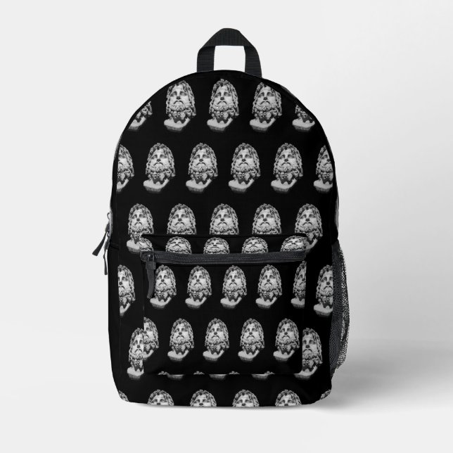 Mochila Impresa Busto grecorromano (Anverso)