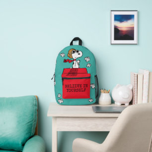 Mochila Impresa Cacahuetes   Snoopy the Flying Ace