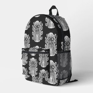 Mochila Impresa Cactus impactado