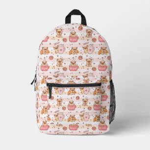 Mochila Impresa Café matutino de Cute Pug