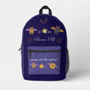 Mochila Impresa calabaza linda Hellowe