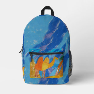Mochila Impresa Camello en Pirámides