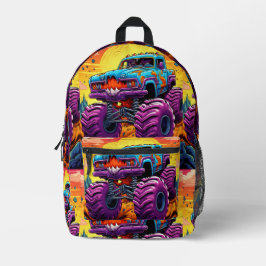 Mochila Impresa Camión Monster