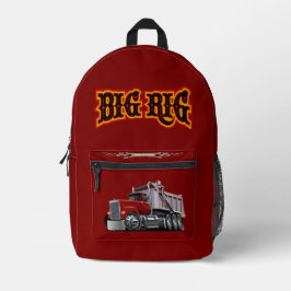 Mochila Impresa camión personalizado