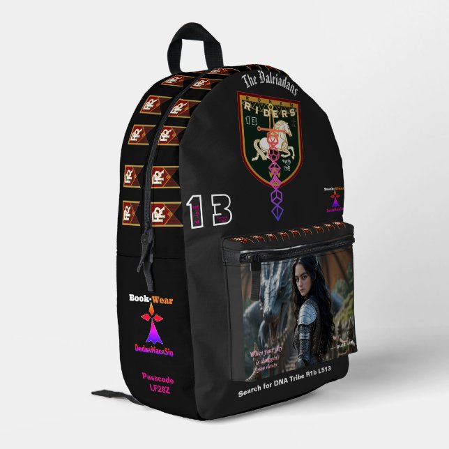 Mochila Impresa Camiseta Penster (Esquina izquierda trasera)