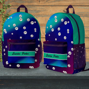 Mochila Impresa Campamento de Chicas de Perlas de la Armada Person