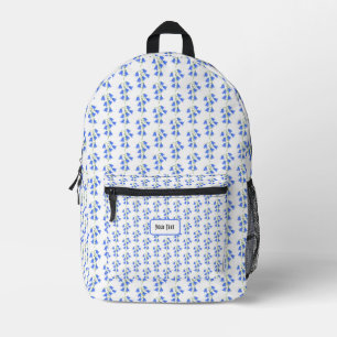 Mochila Impresa Campanillas Azules Encantadoras