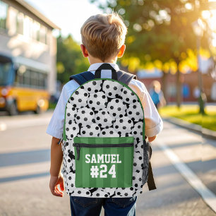 Mochila Impresa Campo de Fútbol de Deportes Geniales Número Person