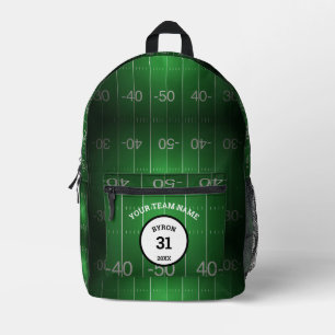 Mochila Impresa Campo de fútbol personalizado