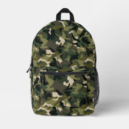 Mochila Impresa Camuflaje Clásico