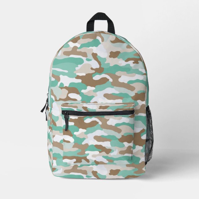 Mochila Impresa Camuflaje costero (Anverso)