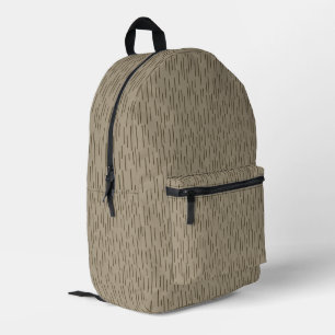 Mochila Impresa Camuflaje de Gota de Lluvia Strichtarn Patrón de L