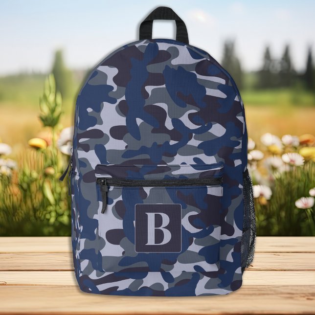 Mochila Impresa Camuflaje de la Marina Monográfica Personalizada B (Subido por el creador)