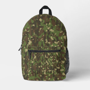 Mochila Impresa Camuflaje digital clásico de bosque