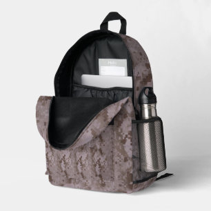 Mochila Impresa Camuflaje digital del desierto