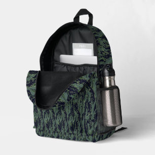 Mochila Impresa Camuflaje Militar Bosque de Rayas de Tigre