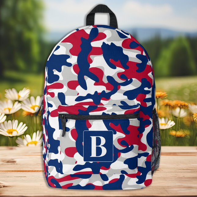 Mochila Impresa Camuflaje Monograma Personalizado de Camo Patrióti (Subido por el creador)