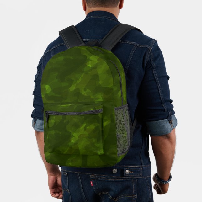 Mochila Impresa Camuflaje Orgánico (Insitu (Modelo))