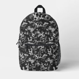 Mochila Impresa Camuflaje Pixel Sigilo