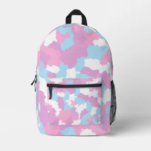 Mochila Impresa Camuflaje rosa
