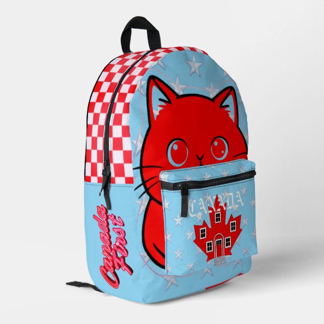 MOCHILA IMPRESA CANADAFIRST (Esquina izquierda trasera)