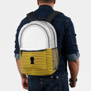 Mochila Impresa Candado -