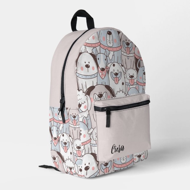 Mochila Impresa Capricho de Colas que Menean (Esquina izquierda trasera)