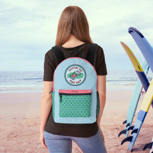 Mochila Impresa Captura de Sirena del Día