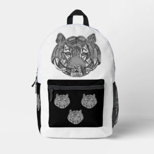 Mochila Impresa Cara de Tigre