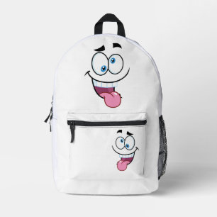 Mochila Impresa cara divertida