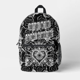 Mochila Impresa Cara Mia, Mon Cherie