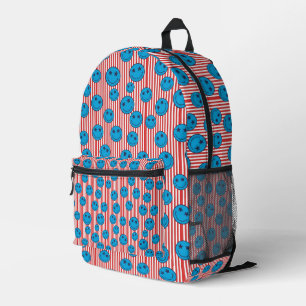 Mochila Impresa Cara sonriente retro patriota