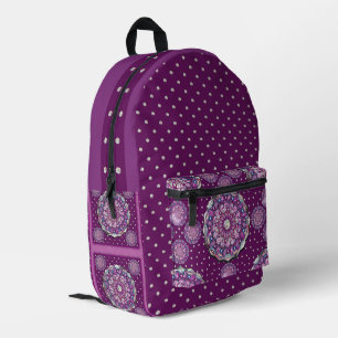 Mochila Impresa Cardinal red Rosace