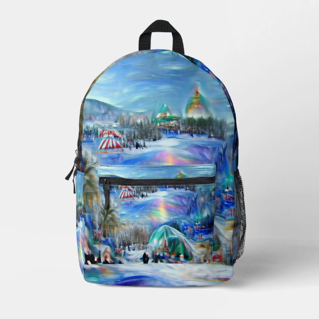 Mochila Impresa Carnaval de invierno (Anverso)