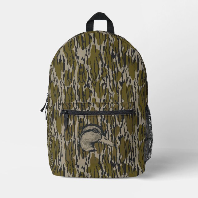 Mochila Impresa Caza del pato de la avenida Bottomland Camo Waterf (Anverso)