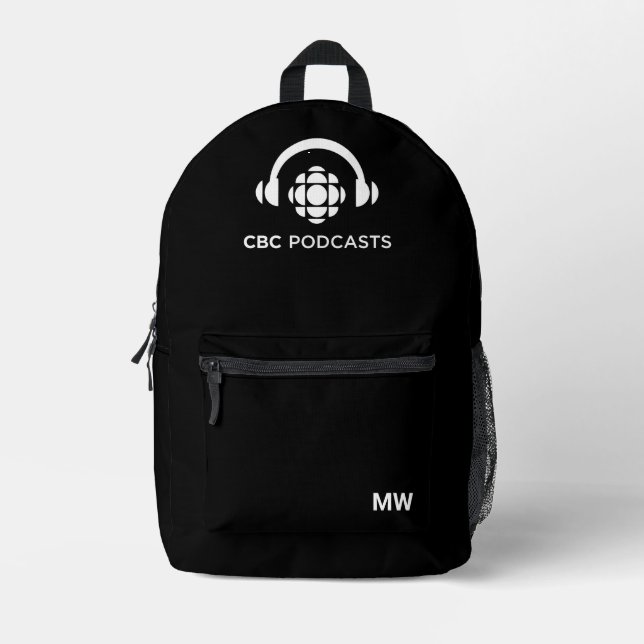 Mochila Impresa CBC Podcasts (Anverso)