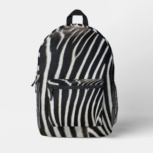 Mochila Impresa Cebra  (Anverso)