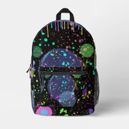 Mochila Impresa Celebraciones Celestiales: Arte Abstracto Maximali